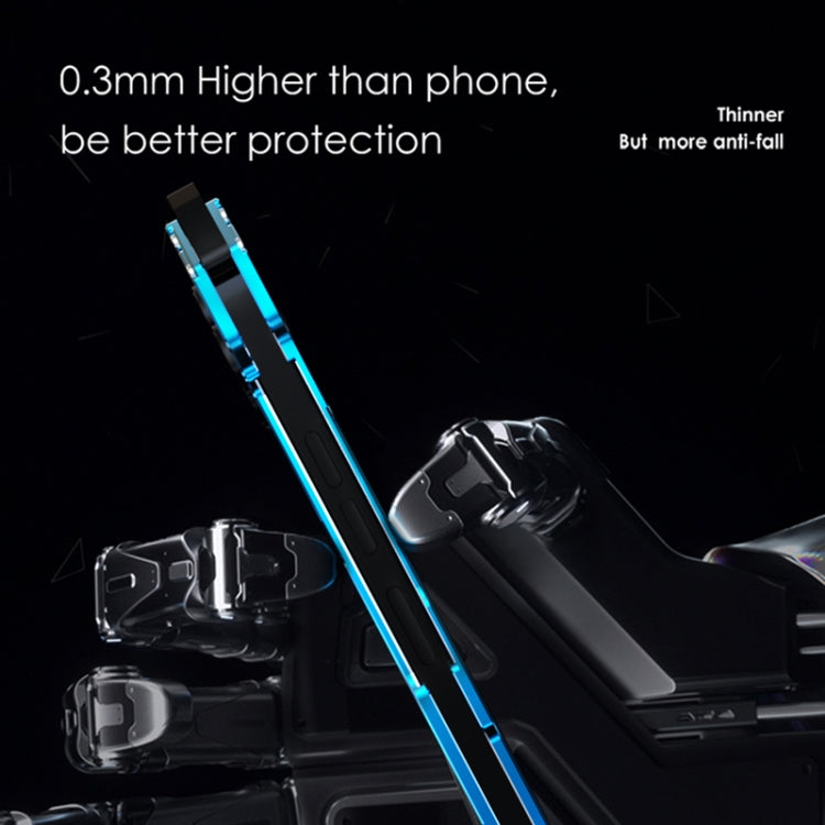 Custodia per telefono in metallo con armatura antiurto R-JUST RJ17, For iPhone 14, For iPhone 14 Plus, For iPhone 14 Pro, For iPhone 14 Pro Max