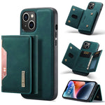DG.MING M2 Series 3-Fold Card Bag Custodia in pelle magnetica, For iPhone 14, For iPhone 14 Plus, For iPhone 14 Pro, For iPhone 14 Pro Max