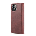 Custodia in pelle magnetica staccabile DG.MING Crazy Horse Texture, For iPhone 14, For iPhone 14 Plus, For iPhone 14 Pro, For iPhone 14 Pro Max