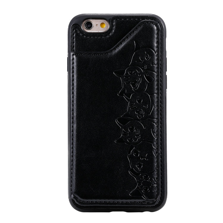 Custodia Gatti per iPhone 6, 7 e 8 con slot carte