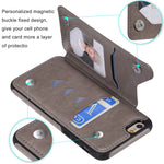 Custodia Gatti per iPhone 6, 7 e 8 con slot carte