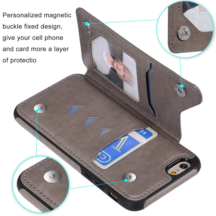 Custodia Gatti per iPhone 6, 7 e 8 con slot carte