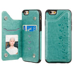 Custodia Gatti per iPhone 6, 7 e 8 con slot carte