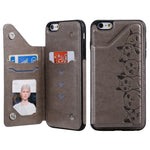Custodia Gatti per iPhone 6, 7 e 8 con slot carte