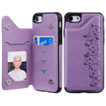 Custodia Gatti per iPhone 6, 7 e 8 con slot carte