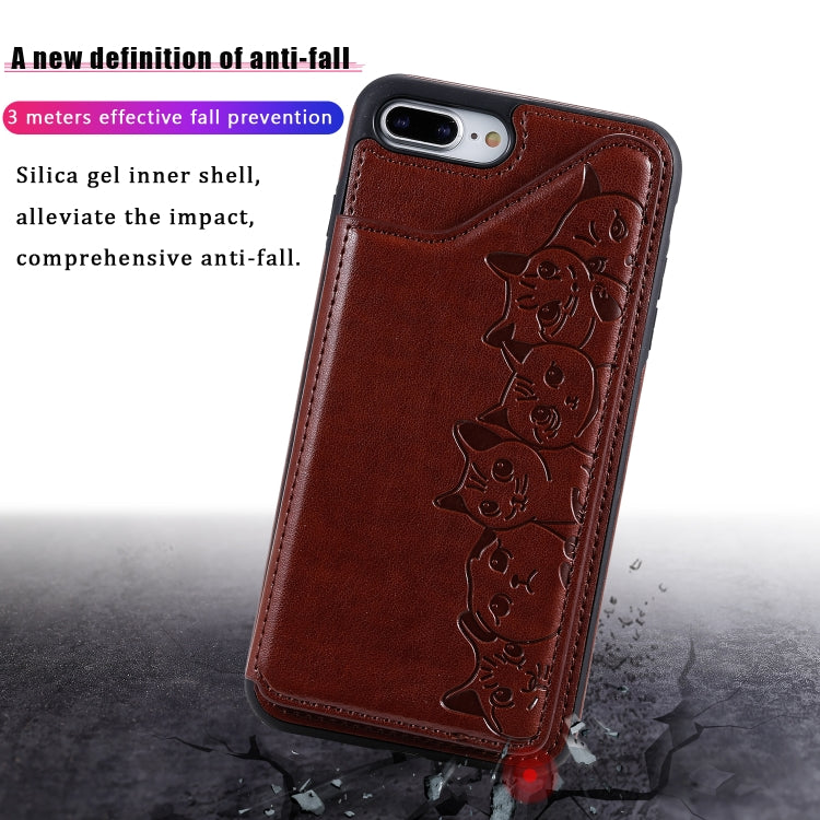 Custodia Gatti per iPhone 7 Plus 8 Plus 11 11 Pro Max