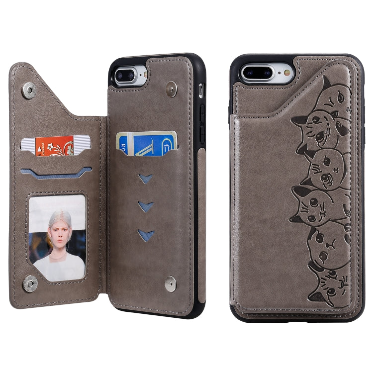 Custodia Gatti per iPhone 7 Plus 8 Plus 11 11 Pro Max