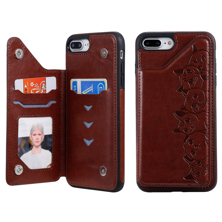 Custodia Gatti per iPhone 7 Plus 8 Plus 11 11 Pro Max