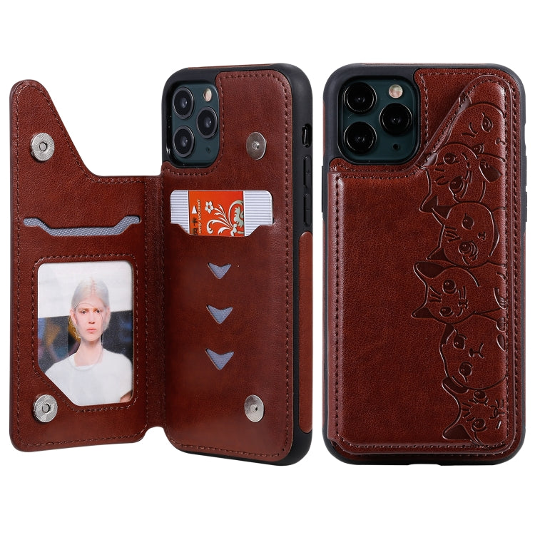Custodia Gatti con slot carte per iPhone 11 Pro e iPhone X