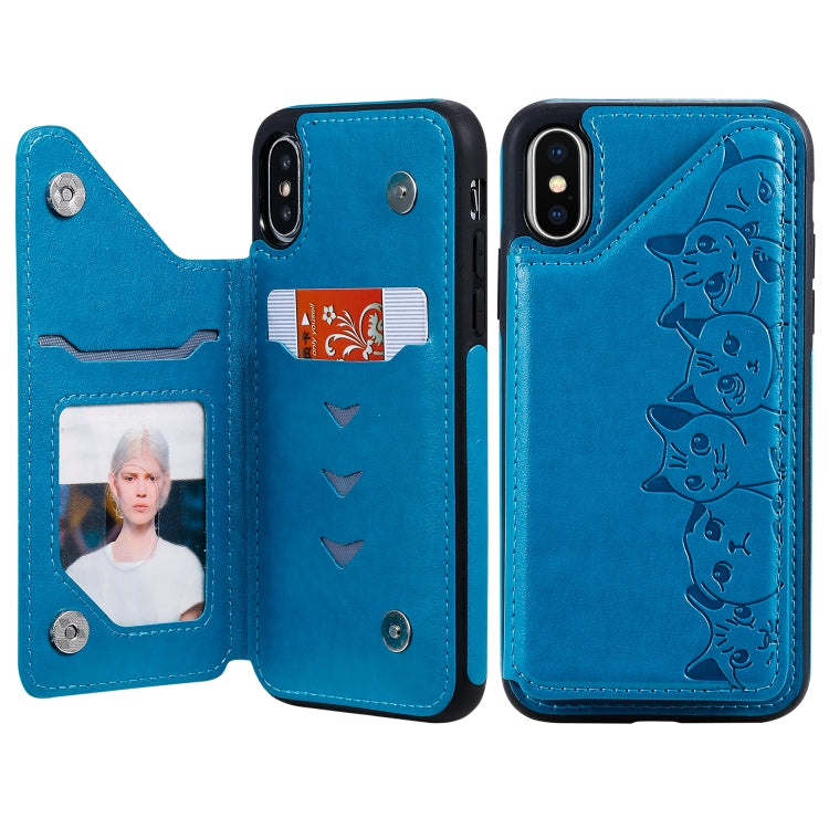 Custodia Gatti con slot carte per iPhone 11 Pro e iPhone X