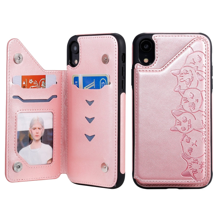 Custodia Gatti con slot carte per iPhone 11 Pro e iPhone X
