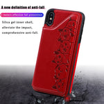 Custodia protettiva con motivo gatti per iPhone XS Max e Galaxy A