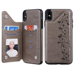 Custodia protettiva con motivo gatti per iPhone XS Max e Galaxy A