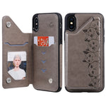 Custodia protettiva con motivo gatti per iPhone XS Max e Galaxy A