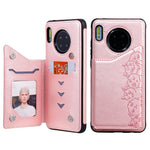 Custodia portafoglio con motivo sei gatti per Galaxy S10