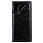 Custodia portafoglio Samsung con motivo gatti e slot carte