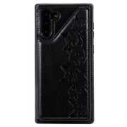 Custodia portafoglio Samsung con motivo gatti e slot carte