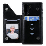 Custodia portafoglio Samsung con motivo gatti e slot carte
