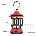 Lampada a sospensione portatile LED 600LM ricaricabile