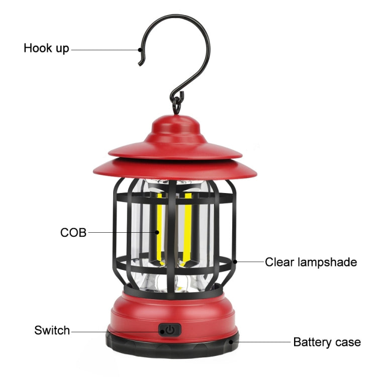Lampada a sospensione portatile LED 600LM ricaricabile