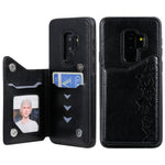 Custodia portafoglio motivo gatti per Galaxy S8, S8+, S9+