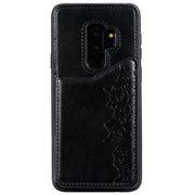 Custodia portafoglio con motivo gatti per Galaxy S8, S8+, S9+