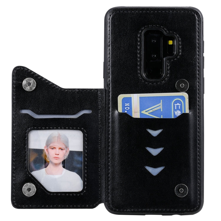 Custodia portafoglio motivo gatti per Galaxy S8, S8+, S9+