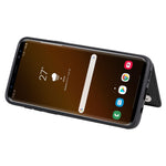 Custodia portafoglio motivo gatti per Galaxy S8, S8+, S9+