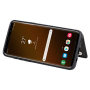 Custodia portafoglio con motivo gatti per Galaxy S8, S8+, S9+