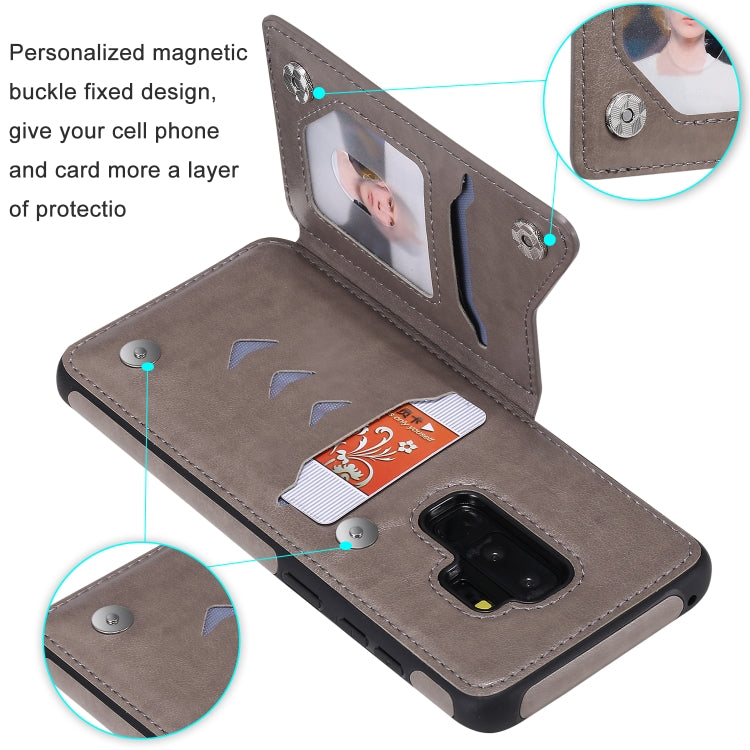 Custodia portafoglio motivo gatti per Galaxy S8, S8+, S9+