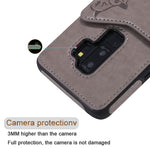 Custodia portafoglio motivo gatti per Galaxy S8, S8+, S9+