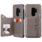 Custodia portafoglio motivo gatti per Galaxy S8, S8+, S9+