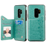 Custodia portafoglio motivo gatti per Galaxy S8, S8+, S9+