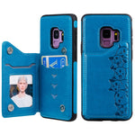 Custodia portafoglio motivo gatti per Galaxy S8, S8+, S9+