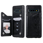 Custodia portafoglio motivo gatti per Galaxy S9 e S10
