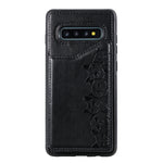 Custodia portafoglio motivo gatti per Galaxy S9 e S10