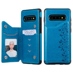 Custodia portafoglio motivo gatti per Galaxy S9 e S10