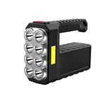 Lampada torcia da campeggio a 8 LED super luminosa e impermeabile, USB Charging, Solar Charging