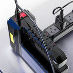 Lampada torcia da campeggio a 8 LED super luminosa e impermeabile, USB Charging, Solar Charging