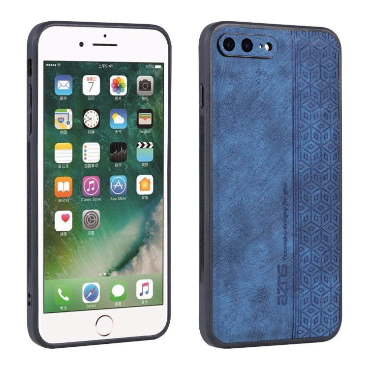 Custodia per telefono AZNS in pelle goffrata 3D, For iPhone 7 Plus / 8 Plus