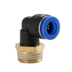 LAIZE 10 pz Filettatura Maschio Gomito Pneumatico Raccordo Raccordo Rapido, PL4-01 (10pcs), PL4-02 (10pcs), PL4-M5 (10pcs), PL6-01 (10pcs), PL6-02 (10pcs), PL6-03 (10pcs), PL6-04 (2pcs), PL6-M5 (10pcs), PL8-01 (10pcs), PL8-02 (10pcs), PL8-03 (10pcs)   ...