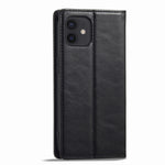 Custodia per telefono in pelle antifurto LC.IMEEKE RFID, For iPhone 12 mini, For iPhone 11, For iPhone 11 Pro, For iPhone 11 Pro Max
