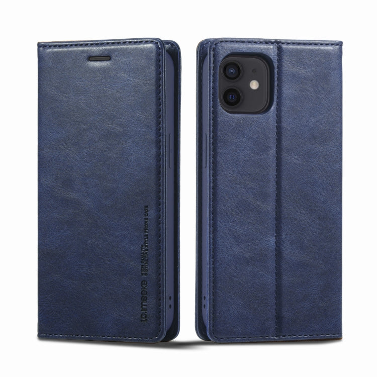 Custodia per telefono in pelle antifurto LC.IMEEKE RFID, For iPhone 12 mini, For iPhone 11, For iPhone 11 Pro, For iPhone 11 Pro Max