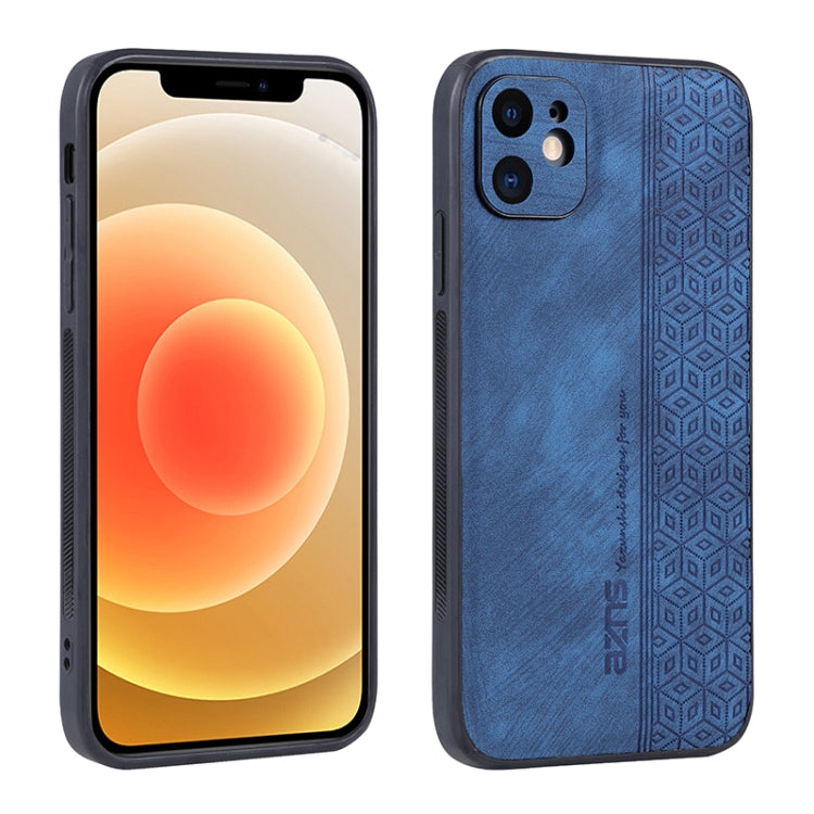 Custodia per telefono AZNS in pelle goffrata 3D, For Huawei Mate 50 Pro, For iPhone 12, For iPhone 11, For iPhone X / XS