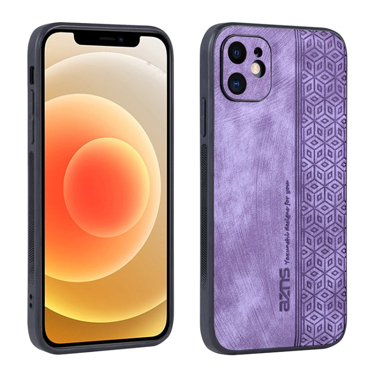 Custodia per telefono AZNS in pelle goffrata 3D, For Huawei Mate 50 Pro, For iPhone 12, For iPhone 11, For iPhone X / XS