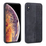 Custodia per telefono AZNS in pelle goffrata 3D, For iPhone XR, For iPhone XS Max