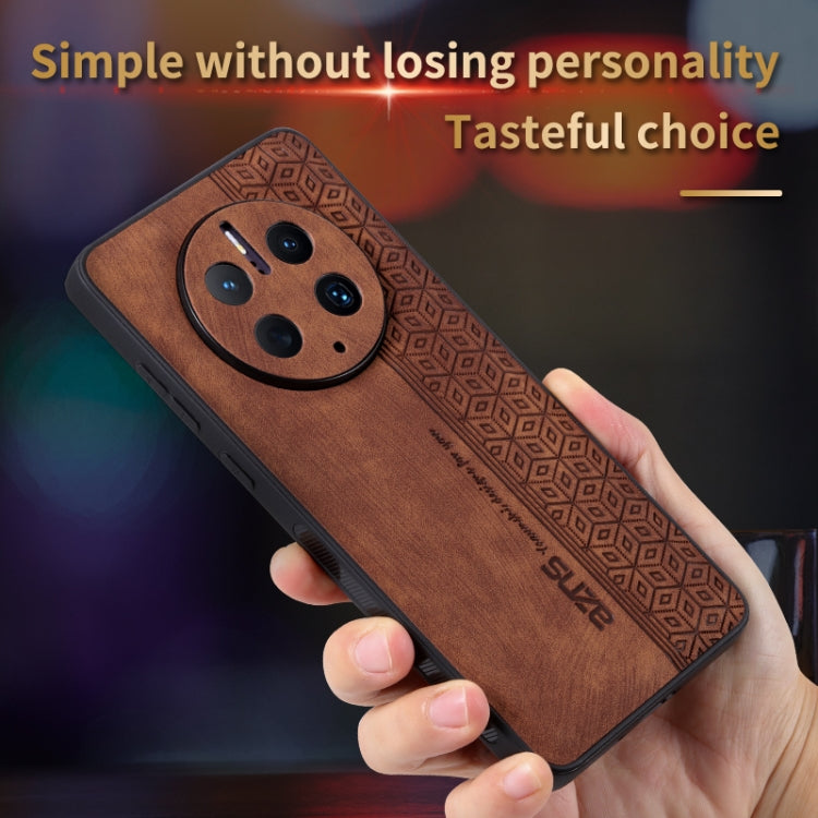 Custodia per telefono AZNS in pelle goffrata 3D, For Huawei Mate 50 Pro, For iPhone 12, For iPhone 11, For iPhone X / XS