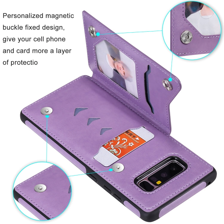 Custodia portafoglio Samsung Galaxy Note 8 con motivo sei gatti
