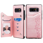 Custodia portafoglio Samsung Galaxy Note 8 con motivo sei gatti