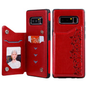 Custodia portafoglio Samsung Galaxy Note 8 con motivo sei gatti
